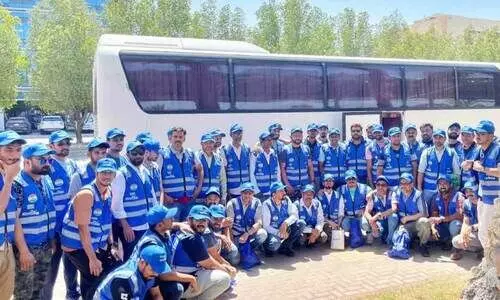 hajj volunteers-thanima