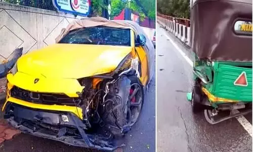Lamborghini Urus hits autorickshaw: Repairs may cost tens of lakhs