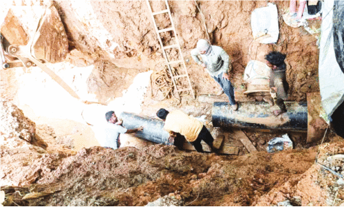 കുടിവെള്ള പദ്ധതി അന്തിമഘട്ടത്തിൽ കുടിവെള്ള പദ്ധതി അന്തിമഘട്ടത്തിൽ