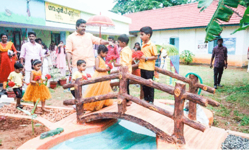 ഇളമണ്ണൂർ ഗവ. എൽ.പി സ്കൂളിന്​ പുതിയ മുഖം