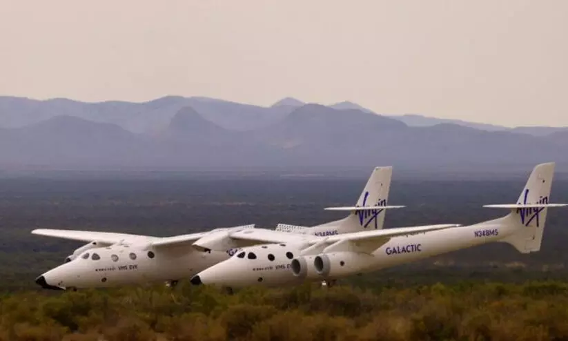 ബഹിരാകാശ ടൂറിസത്തിലെ ആദ്യ വാണിജ്യ യാത്ര; ചരിത്രമെഴുതി വെർജിൻ ഗലാക്റ്റിക്