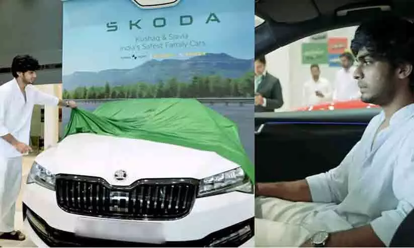 ചെക്ക് പ്രീമിയം സെഡാൻ സ്വന്തമാക്കി യുവതാരം നസ്‌ലിൻ