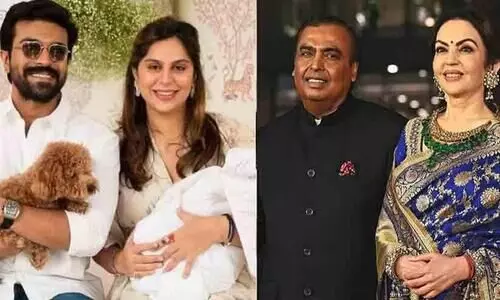 Did Mukesh Ambani gift a golden cradle to Ram Charan and Upasanas daughter?