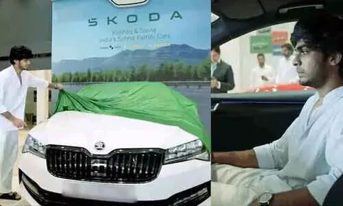 ചെക്ക് പ്രീമിയം സെഡാൻ സ്വന്തമാക്കി യുവതാരം നസ്‌ലിൻ