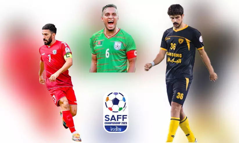 കപ്പിലേക്ക് സെമി ദൂരം; സാഫ് കപ്പ് സെമി ഫൈനൽ മത്സരങ്ങൾ ഇന്ന് കപ്പിലേക്ക് സെമി ദൂരം; സാഫ് കപ്പ് സെമി ഫൈനൽ മത്സരങ്ങൾ ഇന്ന്