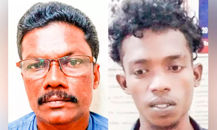 പോക്സോ കേസിൽ മ​ധ്യ​വ​യ​സ്ക​ൻ ഉ​ൾ​പ്പെ​ടെ രണ്ടുപേർ അറസ്റ്റിൽ