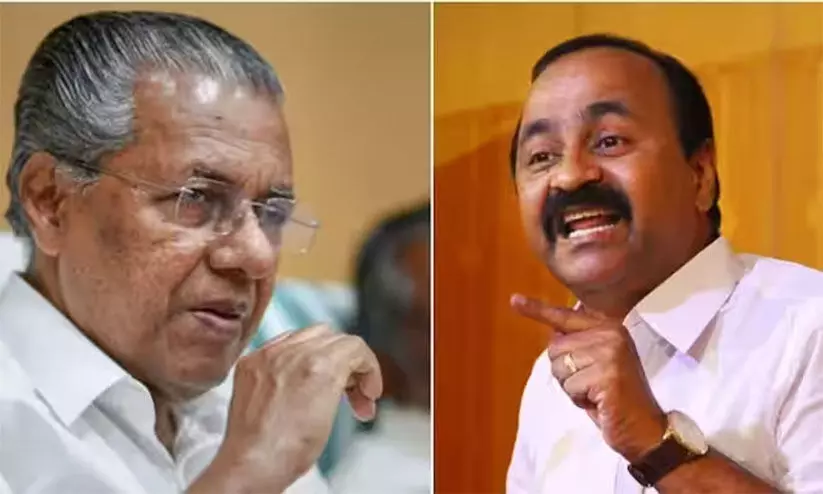 കെ. സുധാകരനെ കൊലപ്പെടുത്താന് സി.പി.എം പദ്ധതിയിട്ടെന്ന വെളിപ്പെടുത്തല് അന്വേഷിക്കാന് സര്ക്കാര് തയാറാകുമോയെന്ന് വി.ഡി സതീശൻ കെ. സുധാകരനെ കൊലപ്പെടുത്താന് സി.പി.എം പദ്ധതിയിട്ടെന്ന വെളിപ്പെടുത്തല് അന്വേഷിക്കാന് സര്ക്കാര് തയാറാകുമോയെന്ന് വി.ഡി സതീശൻ