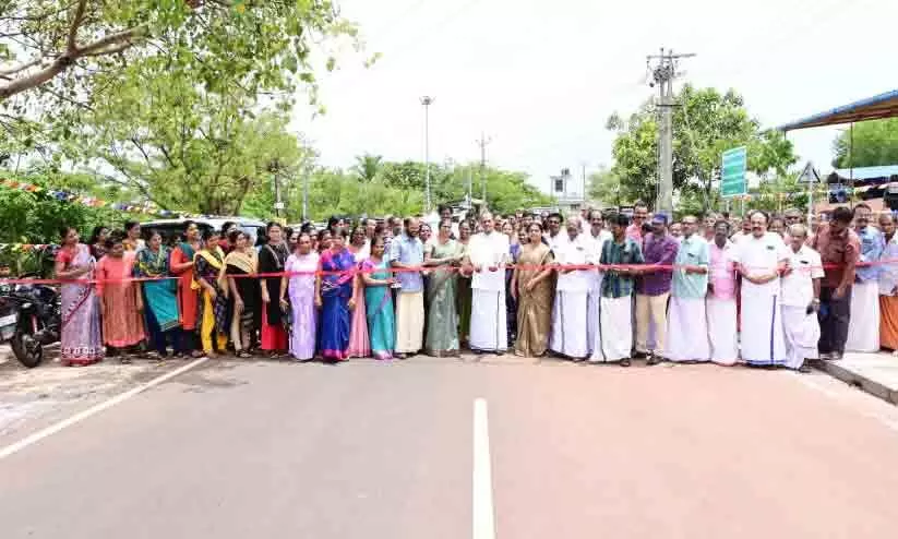 Inauguration of Guruvanam Coolom Road Inauguration of Guruvanam Coolom Road