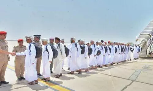 ഹ​ജ്ജ്​ സം​ഘം തി​രി​ച്ചെ​ത്തി​ത്തു​ട​ങ്ങി