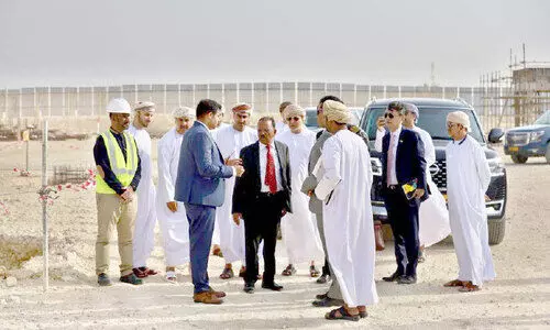 ഇന്ത്യൻ ദേശീയ സുരക്ഷ ഉപദേഷ്​ടാവ് ദുകം സാമ്പത്തികമേഖല സന്ദര്‍ശിച്ചു