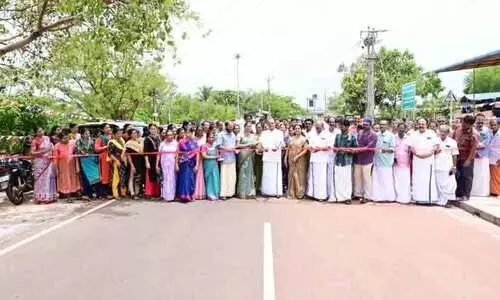 Inauguration of Guruvanam Coolom Road
