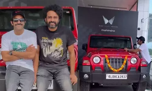 ഷൈൻ ചെയ്യാൻ ഇനി മഹീന്ദ്ര ഥാർ; പുതിയ  എസ്.യു.വി സ്വന്തമാക്കി ഷൈന്‍ ടോം