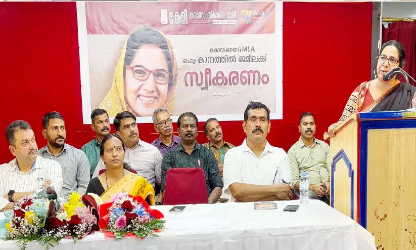 കേ​ര​ള​ത്തി​​ന്റെ പ​ട്ടി​ണി മാ​റ്റു​ന്ന​തി​ൽ മു​ഖ്യ പ​ങ്ക് പ്ര​വാ​സി​ക​ളു​ടേ​ത് -കാ​ന​ത്തി​ൽ ജ​മീ​ല എം.​എ​ൽ.​എ