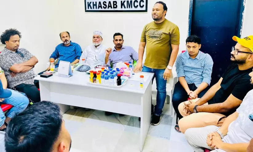 ദുബൈ കെ.എം.സി.സി നേതാക്കൾക്ക് സ്വീകരണം നൽകി ദുബൈ കെ.എം.സി.സി നേതാക്കൾക്ക് സ്വീകരണം നൽകി