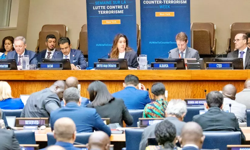 യു.എൻ തീവ്രവാദ വിരുദ്ധ വാരാചരണം; അസഹിഷ്ണുത തടയാൻ അടിയന്തര ശ്രദ്ധവേണമെന്ന് യു.എ.ഇ യു.എൻ തീവ്രവാദ വിരുദ്ധ വാരാചരണം; അസഹിഷ്ണുത തടയാൻ അടിയന്തര ശ്രദ്ധവേണമെന്ന് യു.എ.ഇ