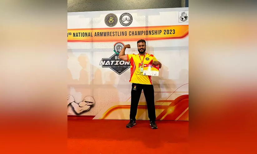 ദേ​ശീ​യ ത​ല​ത്തി​ൽ സ്വ​ർ​ണം; ലോ​ക പ​ഞ്ച​ഗു​സ്തി മ​ത്സ​ര​ത്തി​ലേ​ക്ക് ബം​ഗ​ളൂ​രു മ​ല​യാ​ളി