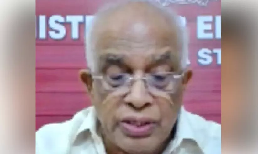 രാ​ജ്യം ക​ട​ന്നു​പോ​കു​ന്ന​ത് അ​ടി​യ​ന്ത​രാ​വ​സ്ഥ​ക്ക് തു​ല്യ​മാ​യ അ​വ​സ്ഥ​യി​ലൂ​ടെ -മ​ന്ത്രി കെ. ​കൃ​ഷ്ണ​ൻ​കു​ട്ടി