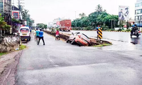 അപകടക്കെണിയായി മൂടിയില്ലാത്ത കാനകൾ