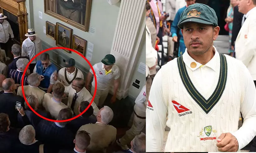 ഉസ്മാൻ ഖ്വാജയെ ലോങ് റൂമിൽ തടഞ്ഞുനിർത്തി അസഭ്യം പറഞ്ഞ സംഭവം; മൂന്ന് എം.സി.സി അംഗങ്ങൾക്ക് സസ്​പെൻഷൻ