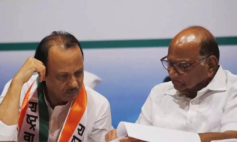 എൻ.സി.പിയിൽ ശരദ് പവാറും അജിത് പവാറും വെവ്വേറെ യോഗം വിളിച്ചു; യോഗം ഇന്ന് മുംബൈയിൽ എൻ.സി.പിയിൽ ശരദ് പവാറും അജിത് പവാറും വെവ്വേറെ യോഗം വിളിച്ചു; യോഗം ഇന്ന് മുംബൈയിൽ