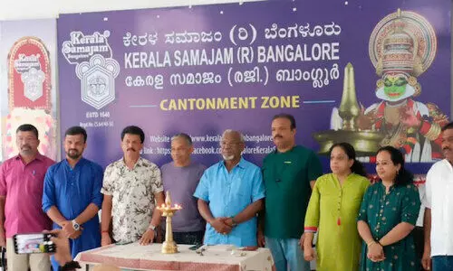 കേ​ര​ള​സ​മാ​ജം ചെ​ണ്ട പ​ഠ​ന ക്ലാ​സ് തു​ട​ങ്ങി