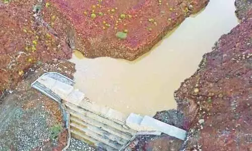 നാ​ട്ടു​കാ​രു​ടെ കൂ​ട്ടാ​യ്മ​യി​ൽ യാ​ങ്കു​ളി​ൽ അ​ണ​ക്കെ​ട്ടാ​യി