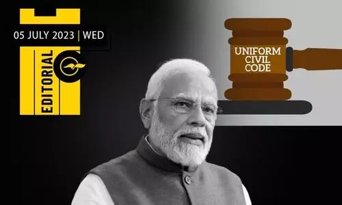 ഏകീകൃത സിവിൽ കോഡിന്റെ പേരിൽ രാഷ്ട്രീയക്കളി ഏകീകൃത സിവിൽ കോഡിന്റെ പേരിൽ രാഷ്ട്രീയക്കളി