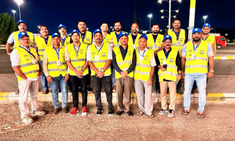 ഒ.​ഐ.​സി.​സി ഹ​ജ്ജ്​ വ​ള​ൻ​റി​യ​ർ​മാ​ർ മി​ന​യി​ൽനി​ന്ന് മ​ട​ങ്ങി