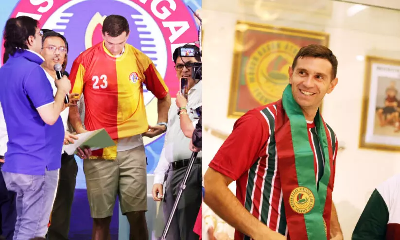 ‘ആ കലാശക്കളി ജയിക്കണമെന്ന് അത്രയേറെ മനസ്സിലുറപ്പിച്ചിരുന്നു’; കൊൽക്കത്ത‍യുടെ സ്നേഹത്തിൽ എമിലിയാനോ മാർട്ടിനെസ്