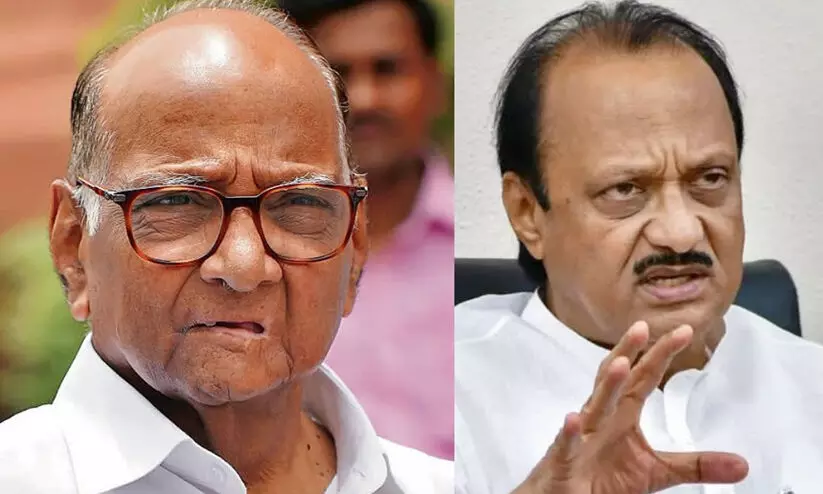 ശരദ് പവാറിനെ എൻ.സി.പി അധ്യക്ഷ സ്ഥാനത്തുനിന്ന് നീക്കി അജിത് പക്ഷം; തെരഞ്ഞെടുപ്പ് കമീഷന് കത്ത് നൽകി ശരദ് പവാറിനെ എൻ.സി.പി അധ്യക്ഷ സ്ഥാനത്തുനിന്ന് നീക്കി അജിത് പക്ഷം; തെരഞ്ഞെടുപ്പ് കമീഷന് കത്ത് നൽകി