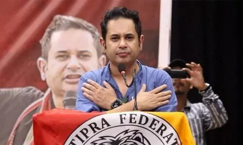 ഗ്രേറ്റർ ടിപ്ര ലാൻഡ് പ്രക്ഷോഭം പുനരാരംഭിക്കാൻ ടിപ്ര മോത; തീരുമാനം അമിത് ഷായുമായുള്ള കൂടിക്കാഴ്ചക്ക് പിന്നാലെ