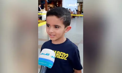 ബു​ർ​ജ്​ ഖ​ലീ​ഫ കാ​ണ​ണം; കു​ഞ്ഞു ബ​ദ്​​റി​ന്​ ശൈ​ഖ്​ ഹം​ദാ​ന്‍റെ ക്ഷ​ണം