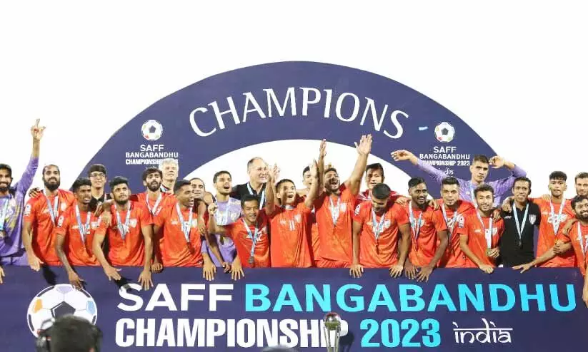 saff cup-indian football team