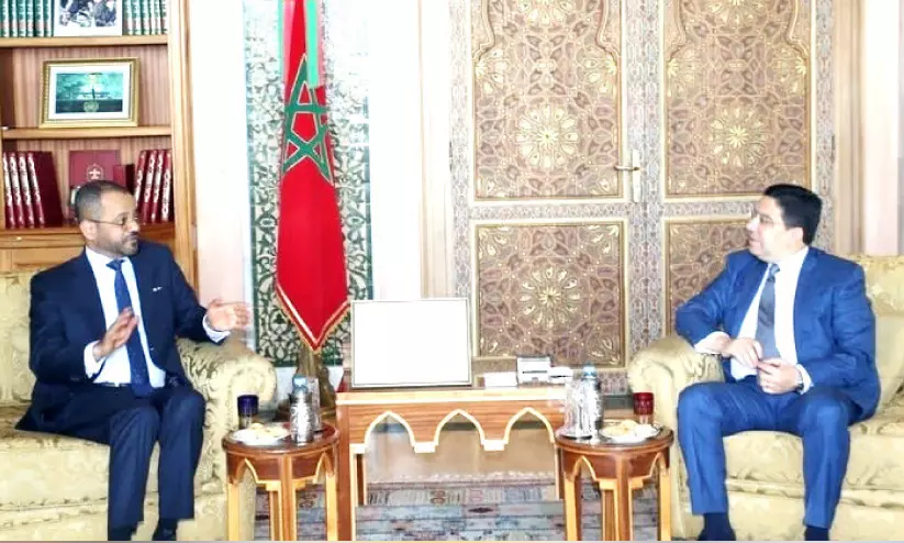 ഒമാനും മൊറോക്കോയും സാമ്പത്തിക ഉടമ്പടികളിൽ ഒപ്പുവെച്ചു ഒമാനും മൊറോക്കോയും സാമ്പത്തിക ഉടമ്പടികളിൽ ഒപ്പുവെച്ചു