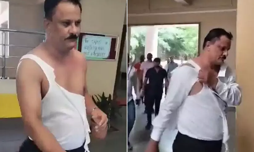 സ്കൂളിൽ ക്രിസ്തീയ പ്രാർഥന ചൊല്ലിയെന്ന്; പ്രിൻസിപ്പലിനെ വളഞ്ഞിട്ട് തല്ലി ബജ്രംഗ്ദൾ പ്രവർത്തകർ, സംഭവം മഹാരാഷ്ട്രയിൽ