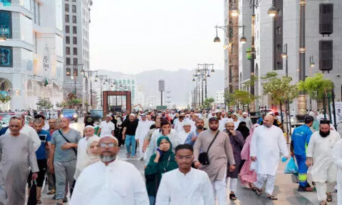 ഒ​രാ​ഴ്ച​ക്കു​ള്ളി​ൽ മ​സ്ജി​ദു​ന്ന​ബ​വി സ​ന്ദ​ർ​ശി​ച്ച​ത് 42.5 ല​ക്ഷം പേ​ർ