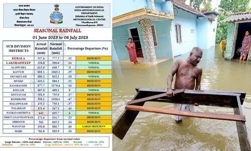 ഇന്നലെ പെയ്തത് ഈ മൺസൂണിലെ എറ്റവും കൂടിയ മഴ; കൂടുതൽ മഴ ലഭിച്ചത് പത്തനംതിട്ടയിൽ, കുറവ് വയനാട്ടിൽ