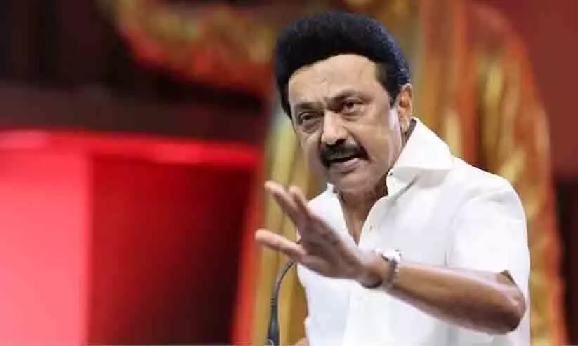 ബി.ജെ.പി-സംഘ് പ്രത്യയശാസ്ത്രം അടിച്ചേൽപ്പിക്കാനുള്ള അടുത്ത ശ്രമമാണ് ഏക സിവിൽ കോഡ് -എം.കെ സ്റ്റാലിൻ ബി.ജെ.പി-സംഘ് പ്രത്യയശാസ്ത്രം അടിച്ചേൽപ്പിക്കാനുള്ള അടുത്ത ശ്രമമാണ് ഏക സിവിൽ കോഡ് -എം.കെ സ്റ്റാലിൻ