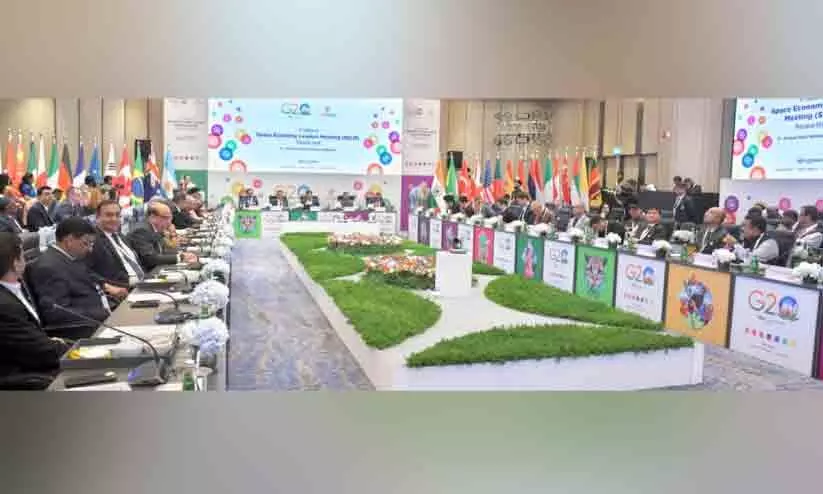 ബഹിരാകാശ സമ്പദ്വ്യവസ്ഥ: ഇന്ത്യയിലെ യോഗത്തിൽ ഒമാൻ പങ്കെടുത്തു ബഹിരാകാശ സമ്പദ്വ്യവസ്ഥ: ഇന്ത്യയിലെ യോഗത്തിൽ ഒമാൻ പങ്കെടുത്തു