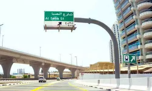 അ​ൽ സെ​ബ സ്​​ട്രീ​റ്റി​ൽ ഗ​താ​ഗ​തം കൂ​ടു​ത​ൽ എ​ളു​പ്പം