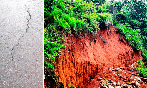 protective wall of the road protective wall of the road