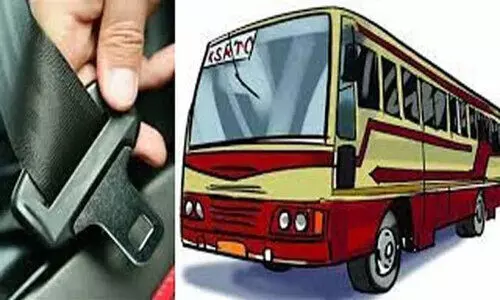 സ്വിച്ചുകൾ പ്രവർത്തിപ്പിക്കാനാകില്ല; സീറ്റ്​ ബെൽറ്റിൽ വിയോജിപ്പുമായി കെ.എസ്​.ആർ.ടി.സി ജീവനക്കാർ