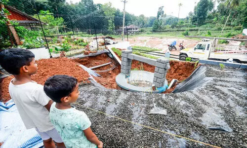 വീടിന് സമീപത്തെ കിണർ ഇടിഞ്ഞു താഴ്ന്നു