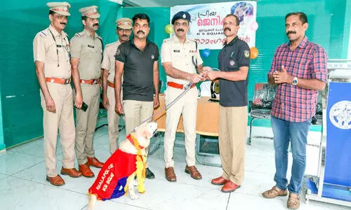 സേവനത്തിന് സല്യൂട്ട്; ‘ജെനി’ക്ക് ഇനി വിശ്രമജീവിതം