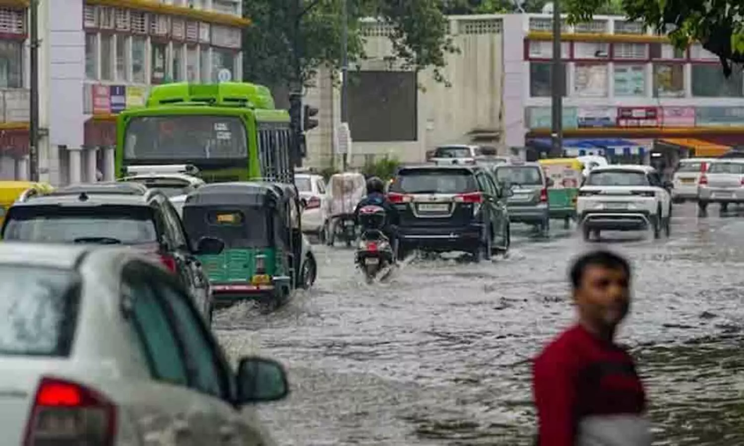 heavy rain, delhi