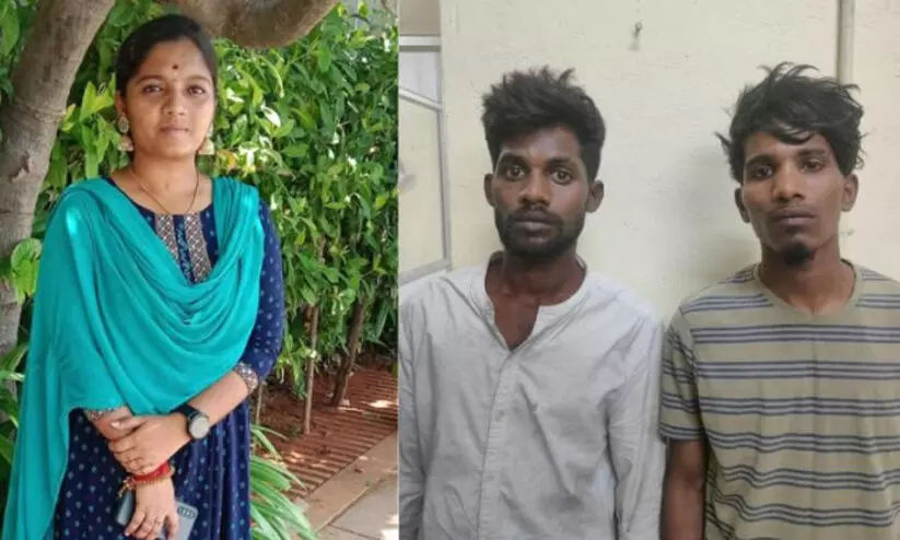 മൊബൈൽ ഫോൺ കവർച്ച തടയുന്നതിനിടെ ട്രെയിനിൽനിന്ന് വീണ് പരിക്കേറ്റ യുവതി മരിച്ചു; രണ്ടുപേർ അറസ്റ്റിൽ മൊബൈൽ ഫോൺ കവർച്ച തടയുന്നതിനിടെ ട്രെയിനിൽനിന്ന് വീണ് പരിക്കേറ്റ യുവതി മരിച്ചു; രണ്ടുപേർ അറസ്റ്റിൽ