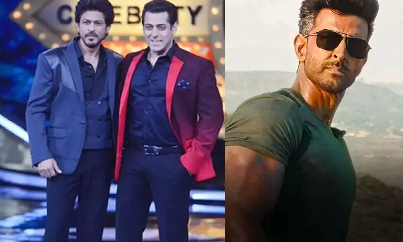 Hrithik Roshan Beats Salman Khan & Shah Rukh Khan Hrithik Roshan Beats Salman Khan & Shah Rukh Khan