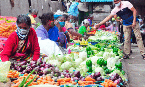 high price for vegetables