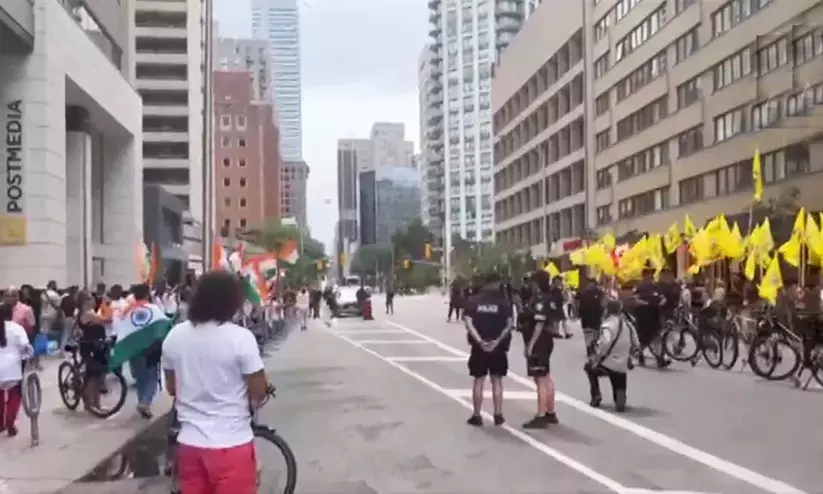 Khalistan supporters