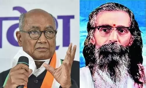 Golwalkar tweet Digvijay Singh booked in Indore